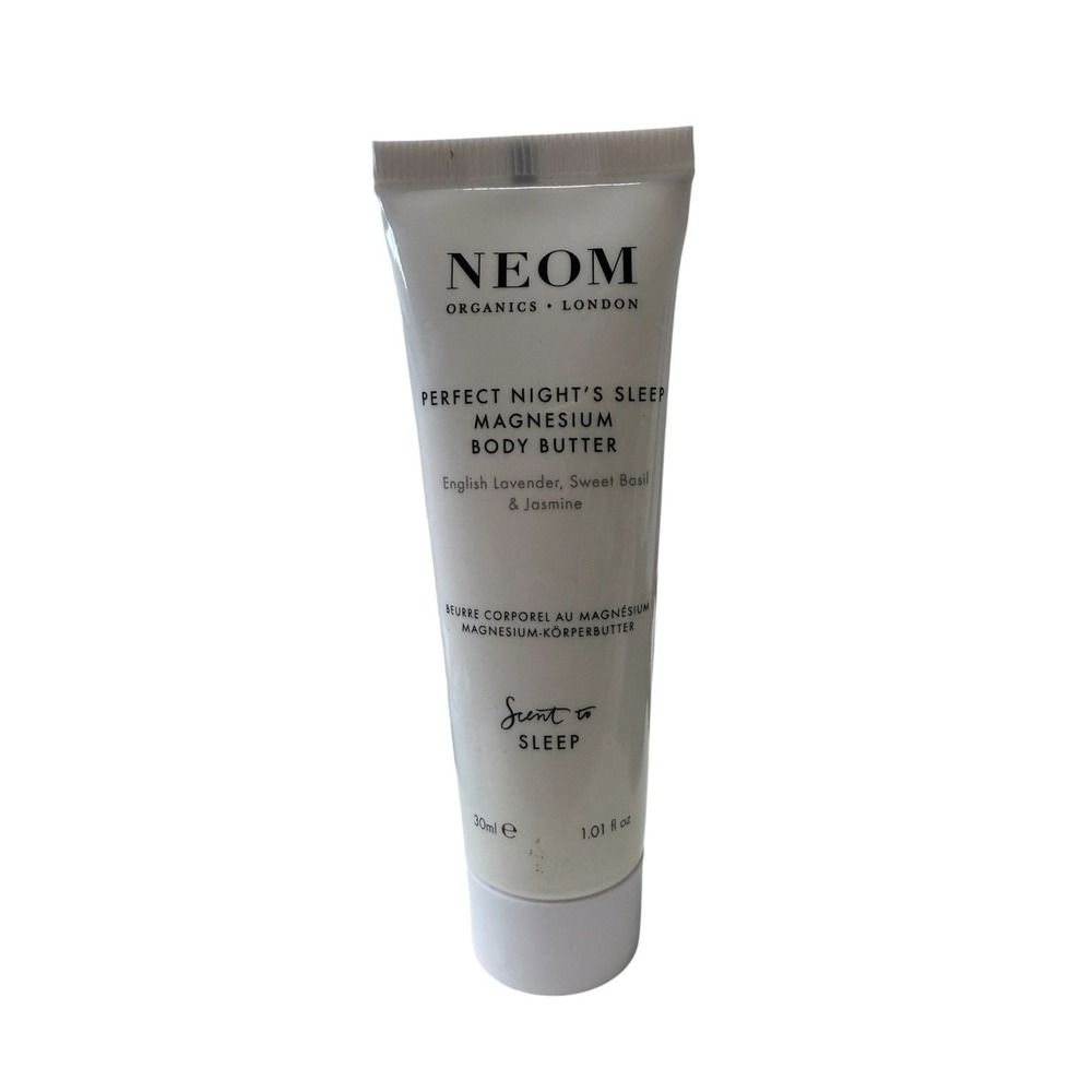 NEOM Oganics Perfect Night's Sleep Magnesium Body Butter 1oz/30ml MINI SEALED